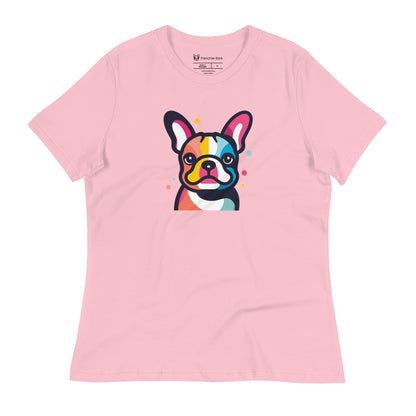 Frenchie Women's Relaxed T-Shirt