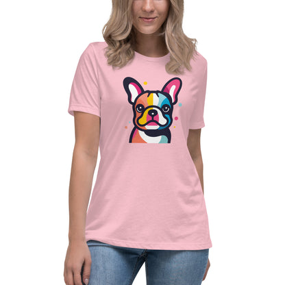 Frenchie Women's Relaxed T-Shirt