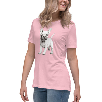 Frenchie Women's Relaxed T-Shirt