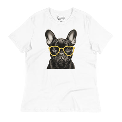 Frenchie Women's Relaxed T-Shirt