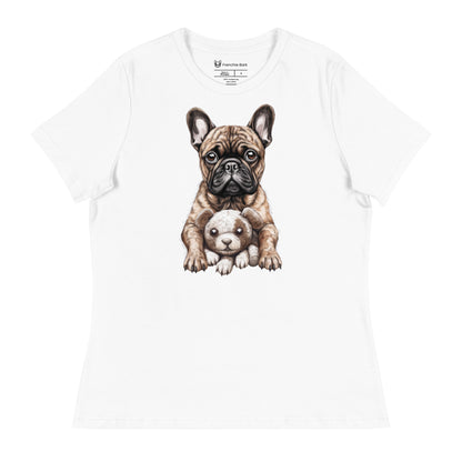 Frenchie Women's Relaxed T-Shirt