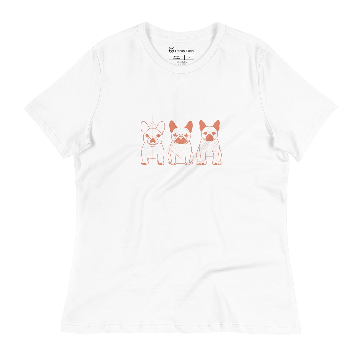 Frenchies Women's Relaxed T-Shirt