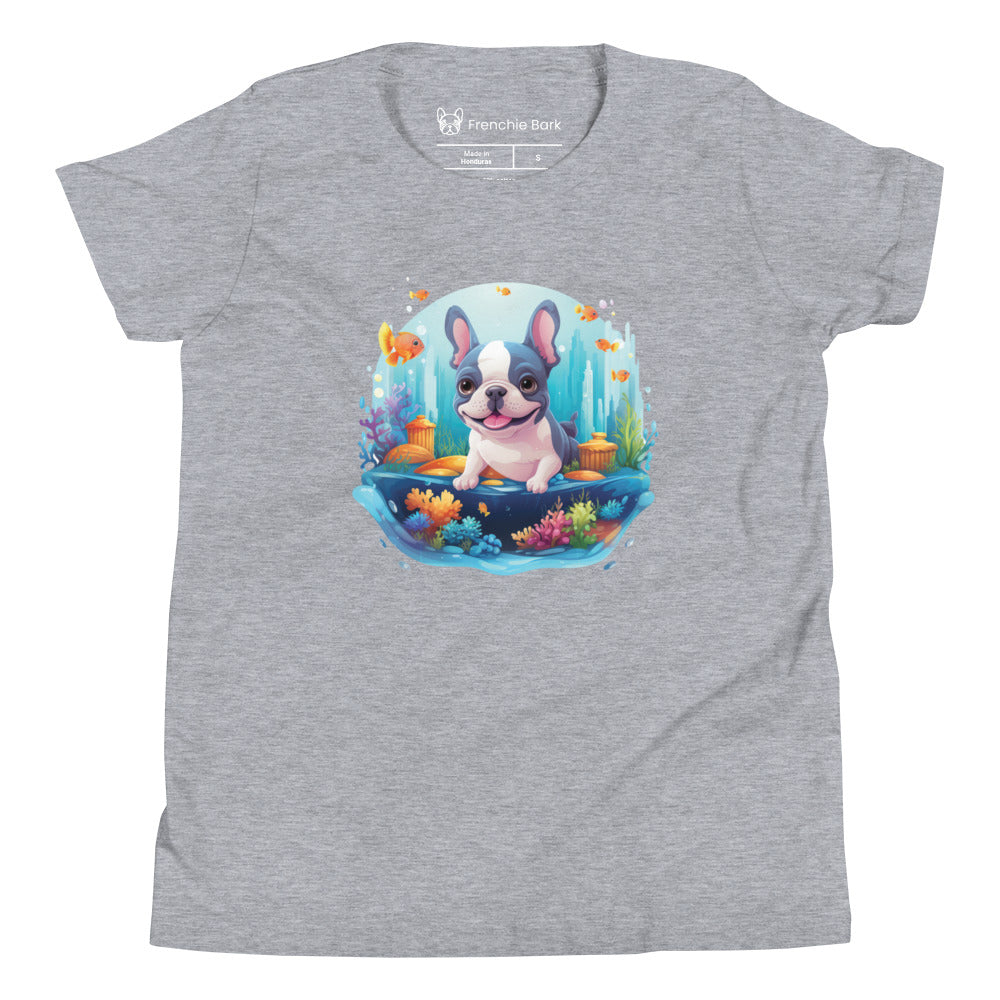 Sea Frenchie Youth Short Sleeve T-Shirt