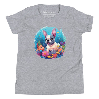 Sea Frenchie Youth Short Sleeve T-Shirt