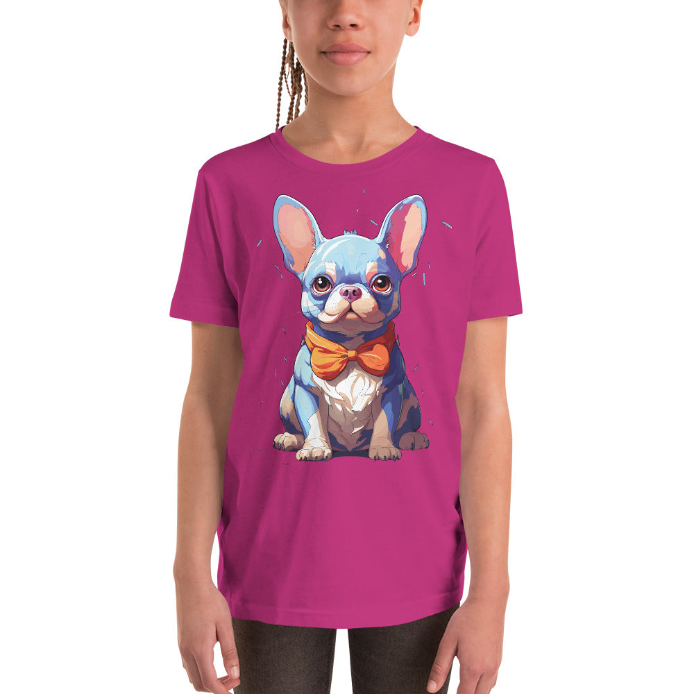 Frenchie Youth Short Sleeve T-Shirt