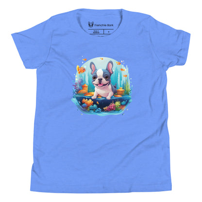 Sea Frenchie Youth Short Sleeve T-Shirt