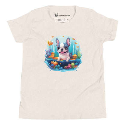 Sea Frenchie Youth Short Sleeve T-Shirt