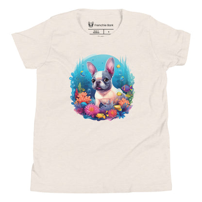 Sea Frenchie Youth Short Sleeve T-Shirt