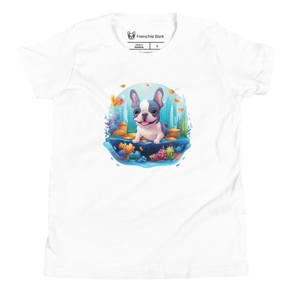 Sea Frenchie Youth Short Sleeve T-Shirt