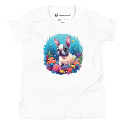 Sea Frenchie Youth Short Sleeve T-Shirt